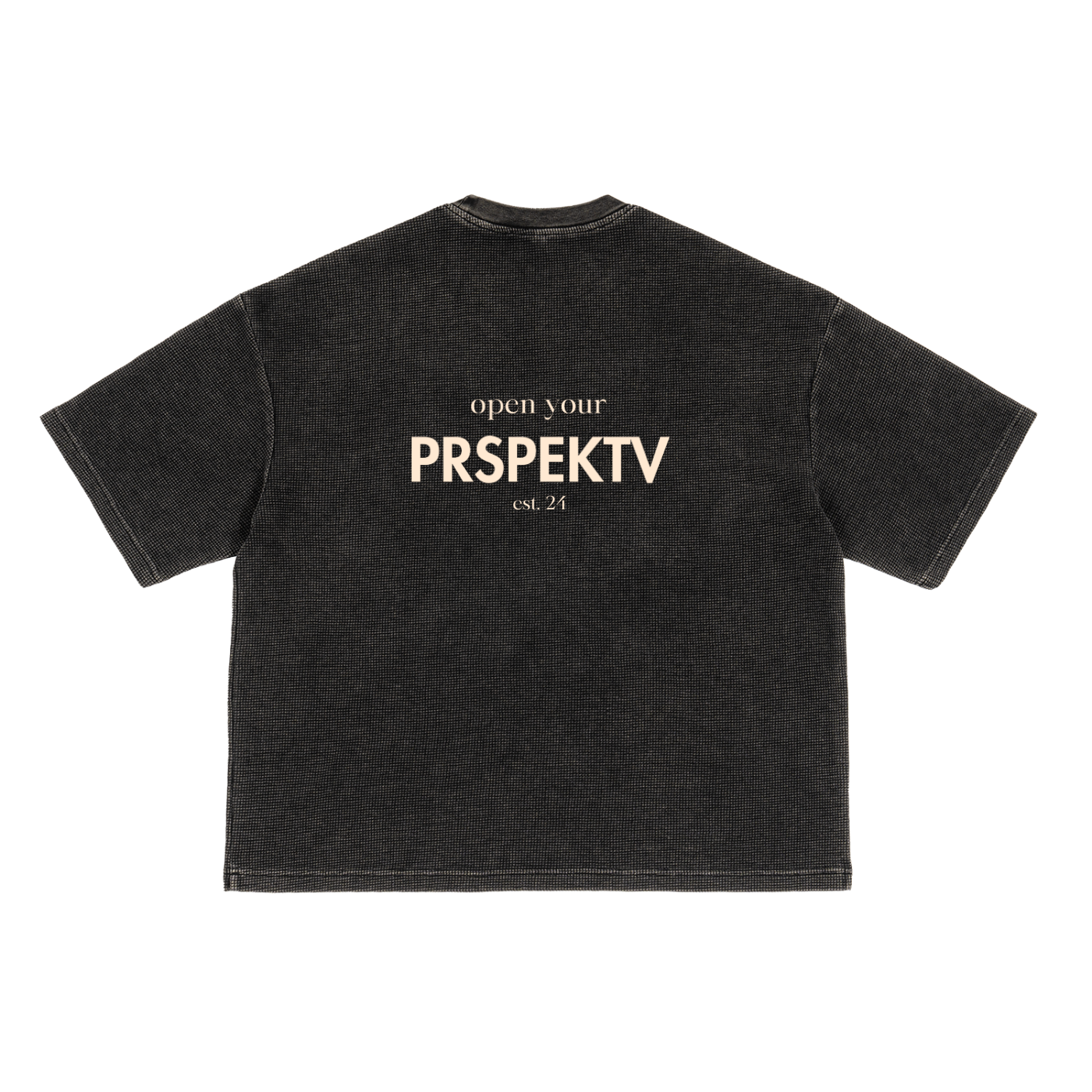PRSPEKTV BLACK T-SHIRT