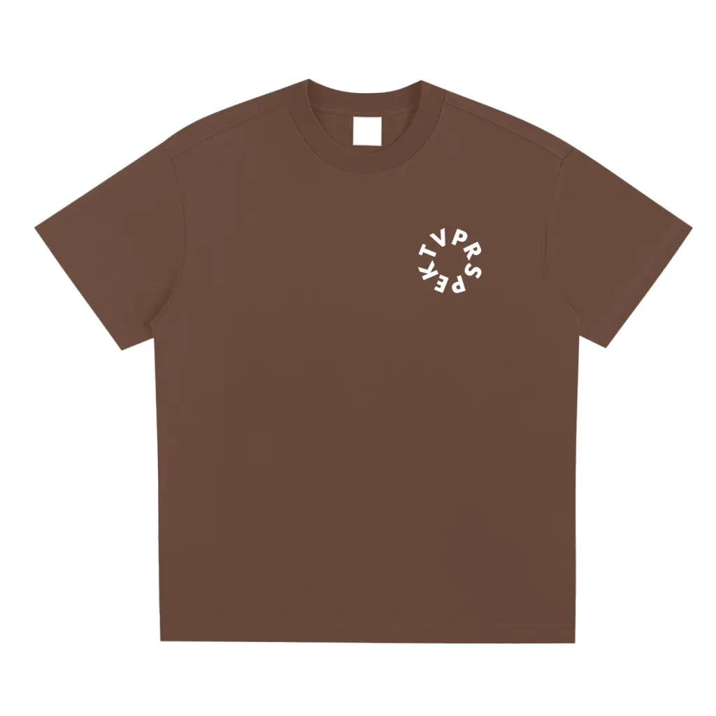 PRSPEKTV BROWN T-SHIRT