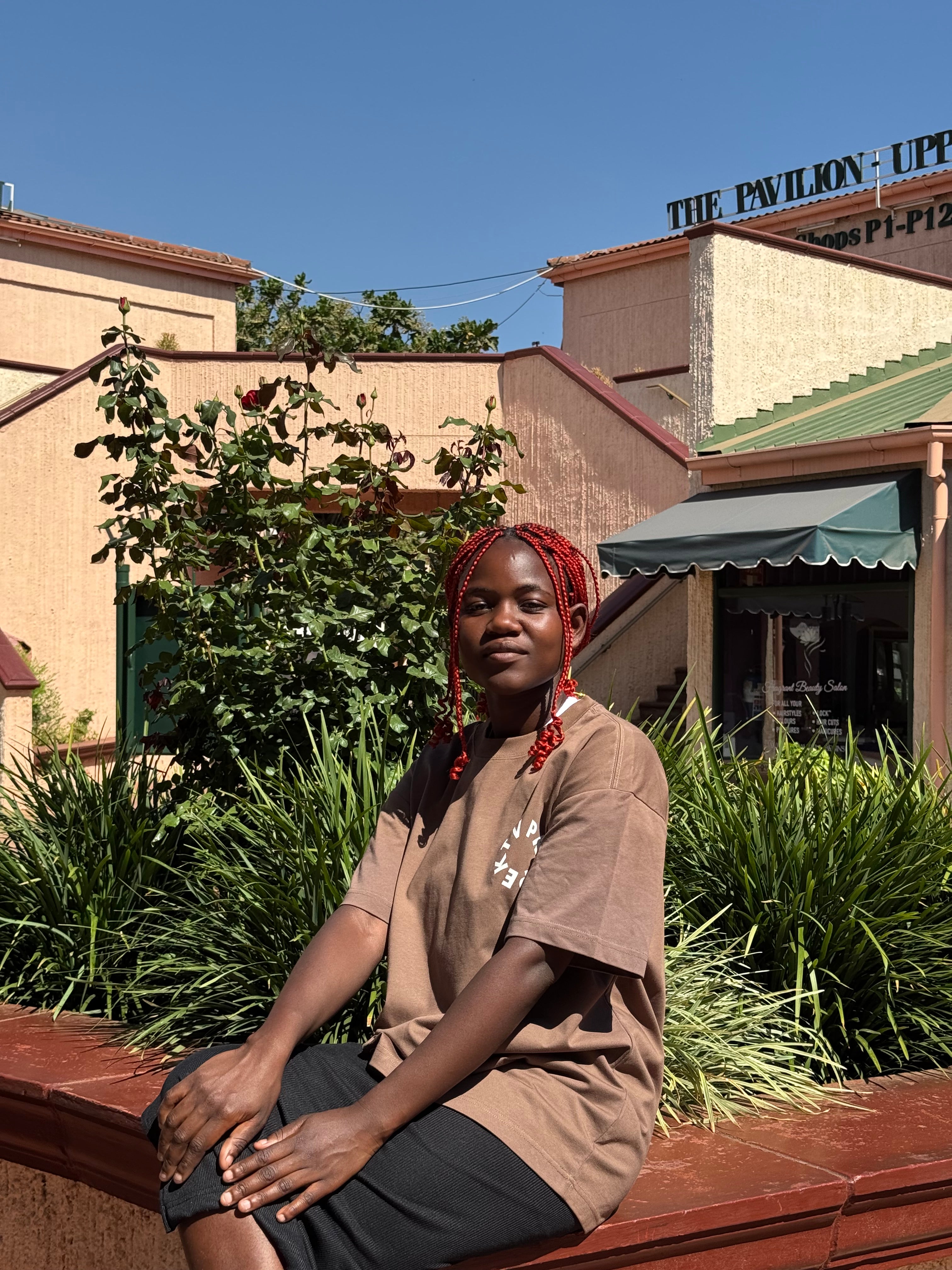 PRSPEKTV BROWN T-SHIRT